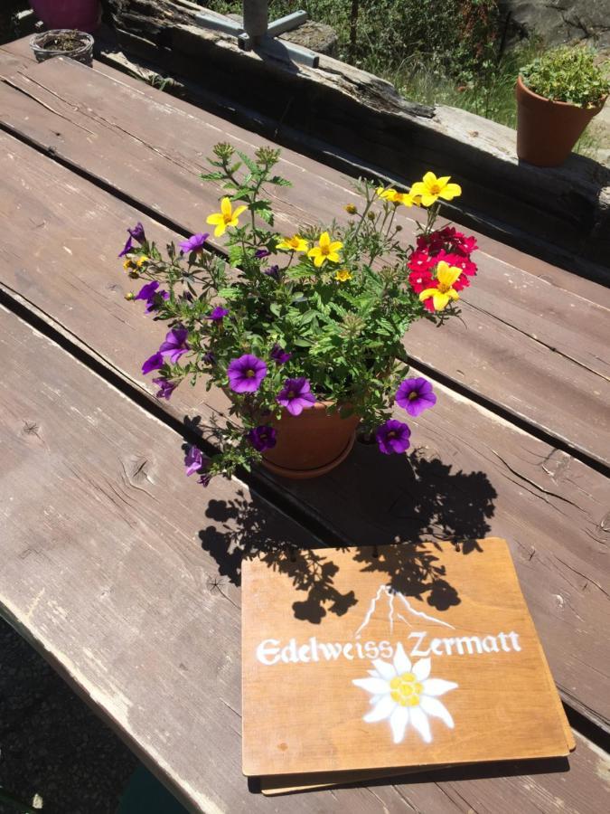 Edelweiss Mountain Guest House - 1 Hour Hike Up From Zermatt Station - On Hiking Trail - No Transport Zewnętrze zdjęcie