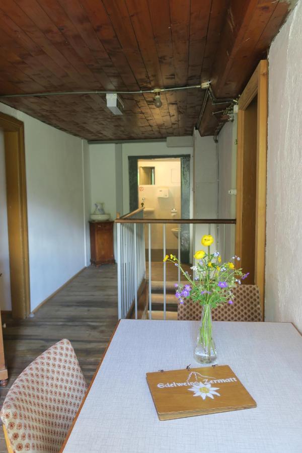 Edelweiss Mountain Guest House - 1 Hour Hike Up From Zermatt Station - On Hiking Trail - No Transport Zewnętrze zdjęcie