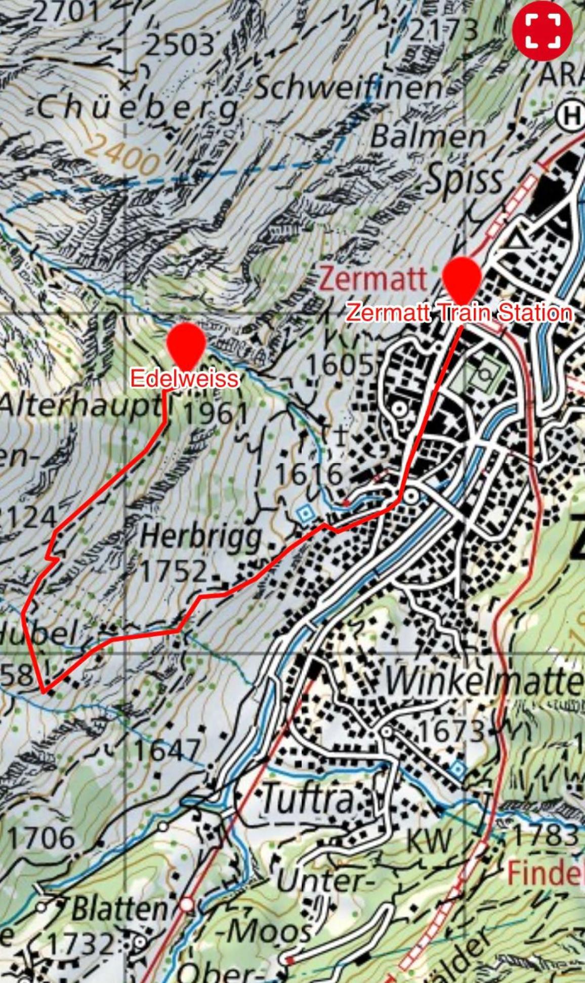 Edelweiss Mountain Guest House - 1 Hour Hike Up From Zermatt Station - On Hiking Trail - No Transport Zewnętrze zdjęcie